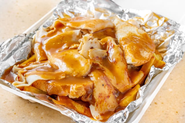 Hot Turkey & Gravy Platter.