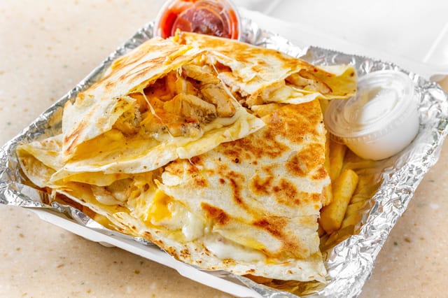 Chicken Breast Quesadilla.
