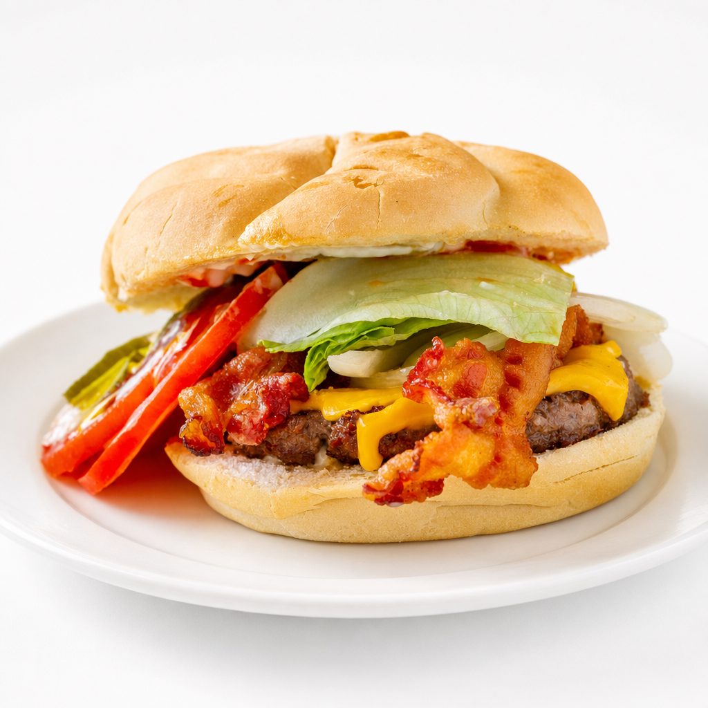 Bacon Cheeseburger.