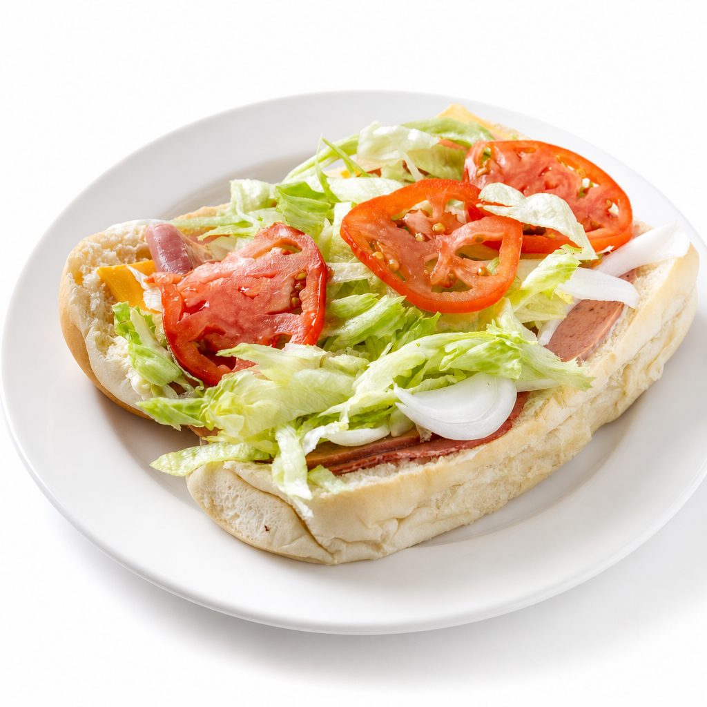 Regular Cold Cut Sub.